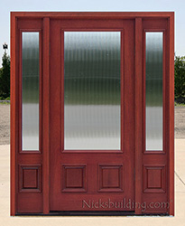 PFC-200 Cherry Reeded Glass